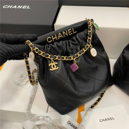 Chanel 샤넬 스몰 버킷백 AS3793