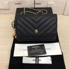 [CHANEL]샤넬 쉐브론 WOC A33814-7