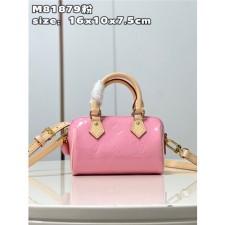 LOUIS VUITTON 루이비통 나노 스피디 핑크 M81879