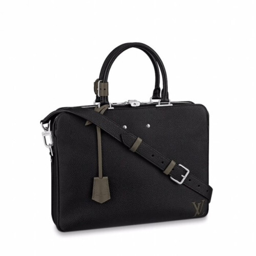 Louis Vuitton 2020 Armand Briefcase Mens Business,38cm - 루이비통 2020 아르망 브리프 케이스 남성용 서류가방 M55227,LOUB1799 ,38cm,블랙