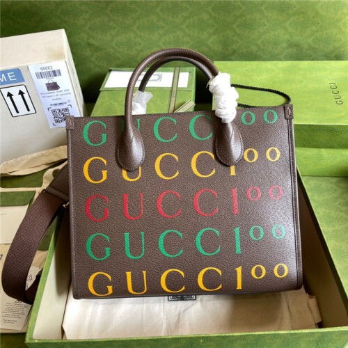 GUCCI 구찌 100 스몰 토트백 680956