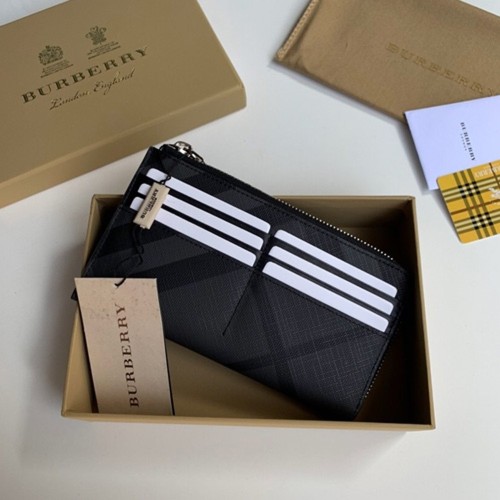 Burberry 2020 Leather Clutch Bag, 19cm - 버버리 2020 레더 남성용 클러치백 ,BURB0441,19cm,블루,그레이,브라운