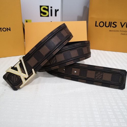 Louis Vuitton 루이비통 벨트 MG3054 브라운,그레이