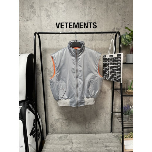 Vetements 베트멍 백패치 항공조끼