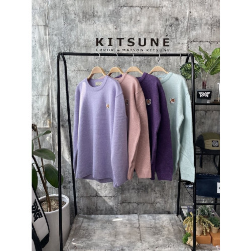 Maison Kitsune 메종키츠네 폭스헤드 울캐시니트5