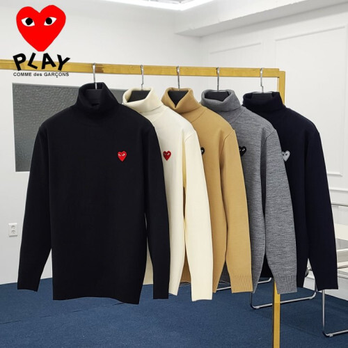 Comme des Garcons 꼼데가르송 하트와펜 폴라 니트