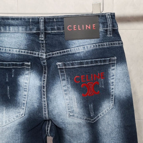 CELINE 셀린느 포켓로고 워싱 청바지