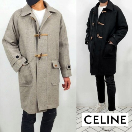 CELINE 셀린느 프린스 앤더 울 더플 코트