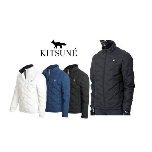 Maison Kitsune 메종키츠네 레이폭스 덕다운 다이아 패딩