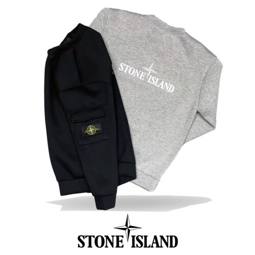 Stone Island 스톤아일랜드 네오 리플렉티브 카고포켓 와팬 맨투맨 [세미오버핏]