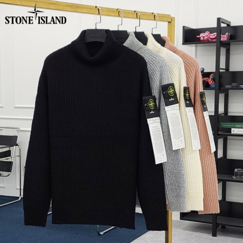 Stone Island 스톤아일랜드 와플 폴라 니트