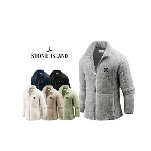 Stone Island 스톤아일랜드 체스트패치 후리스 집업