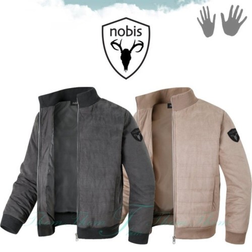 Nobis 노비스 방풍 스웨이드 패딩 점퍼