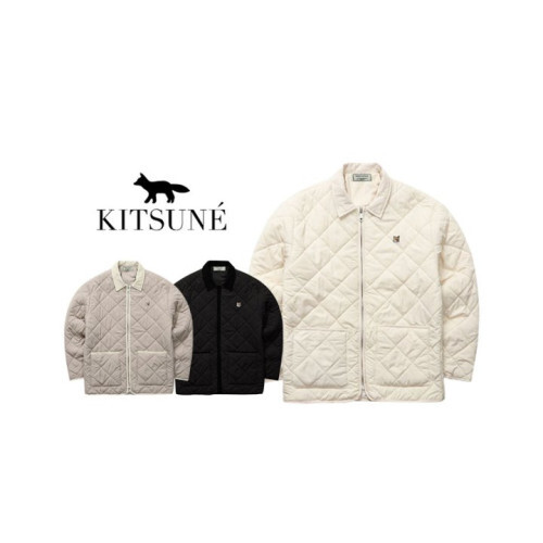 Maison Kitsune 메종키츠네 퀄팅 깔깔이 자켓