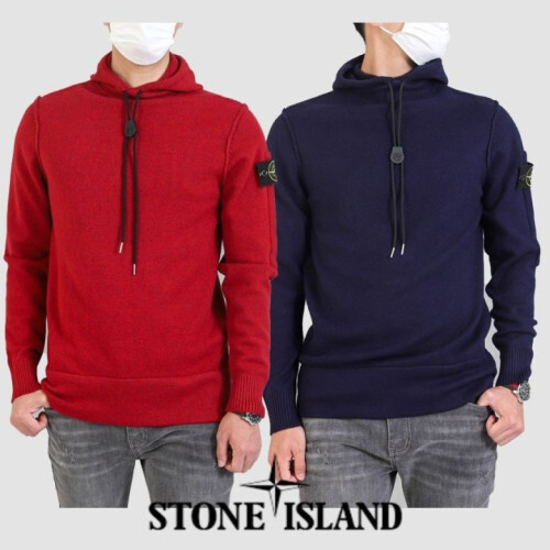 Stone Island 스톤아일랜드 울캐시 와펜후드 스웨드