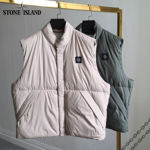 Stone Island 스톤아일랜드 덕다운 사각패치 패딩 조끼