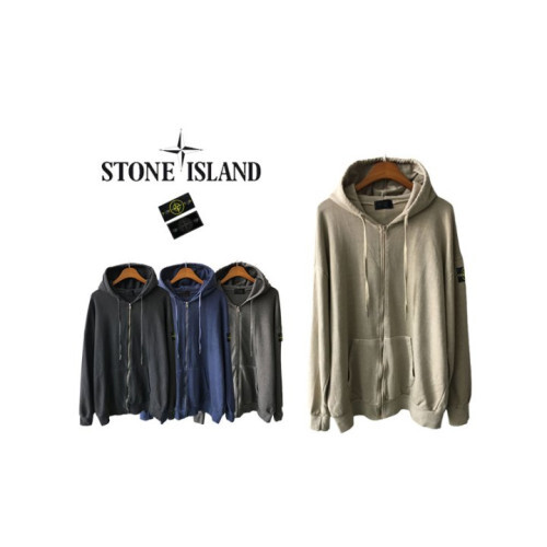 Stone Island 스톤아일랜드 후염 후드 집업