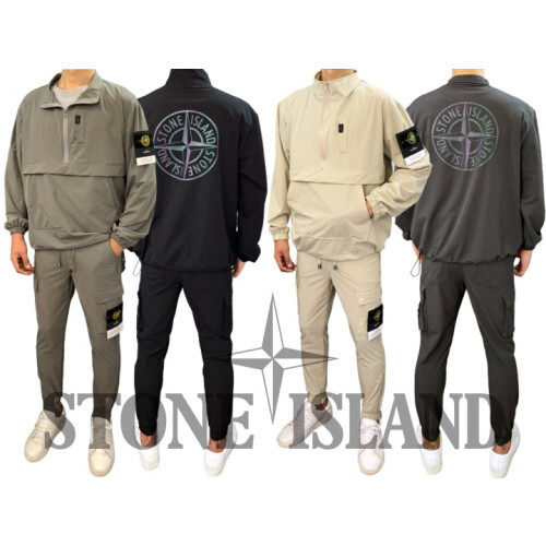 Stone Island 스톤아일랜드 30주년 오로라 리미티드에디션 나일론 워셔블 스판 ZIP아노락