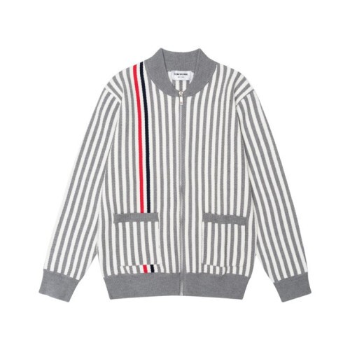 Thom Browne 톰브라운 스트라이프 니트 집업