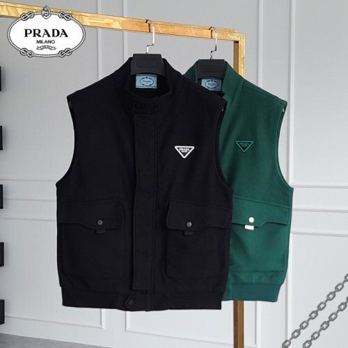 PRADA 프라다 삼각패치 와플 자켓