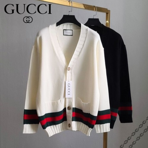 GUCCi 구찌 웹 파인 울 가디건