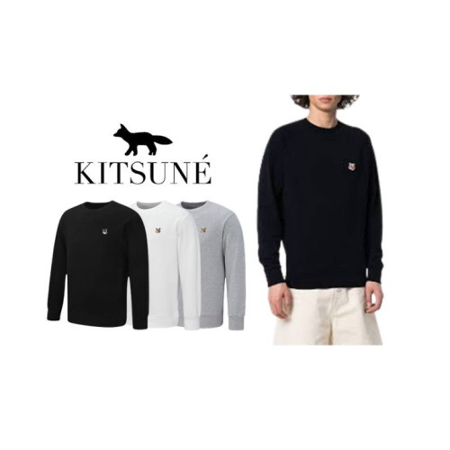 Maison Kitsune 메종키츠네 베이직 헤드폭스 맨투맨