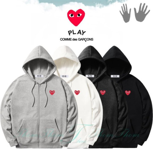 Comme des Garcons 꼼데가르송 레라 시보리 기모 후드집업