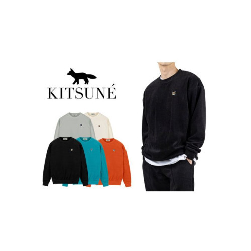 Maison Kitsune 메종키츠네 폭스 후리스 맨투맨