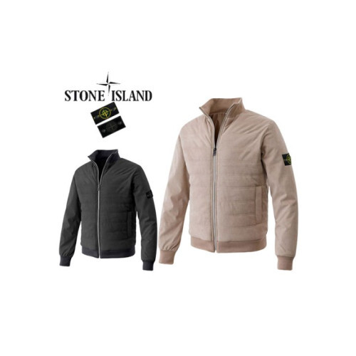 Stone Island 스톤아일랜드 방풍 스웨이드 집업 자켓