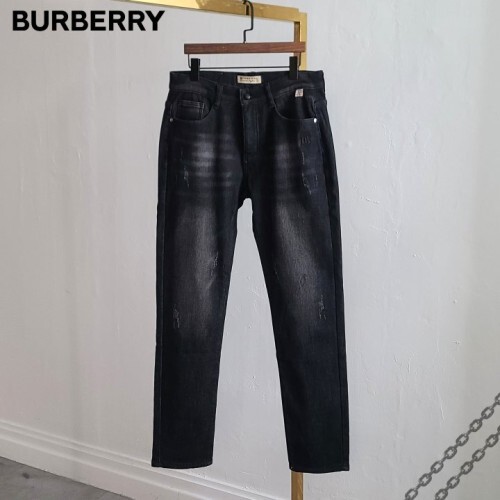 Burberry 버버리 골드탭 융기모 흑 청바지