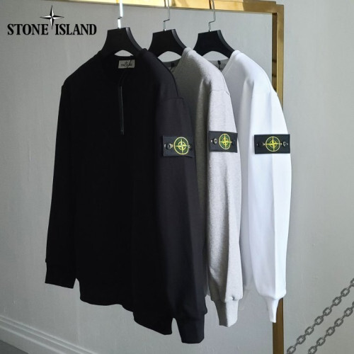 Stone Island 스톤앙리랜드 베이직 쭈리 맨투맨