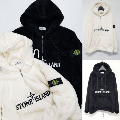 Stone Island 스톤아일랜드 양털 아노락후드