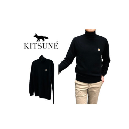 Maison Kitsune 메종키츠네 F/W 헤드폭스 니트 폴라티