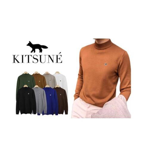 Maison Kitsune 메종키츠네 폭스 베이직 반폴라니트