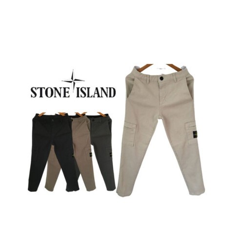 Stone Island 스톤아일랜드 뒤포인트 히든밴딩 카고면바지