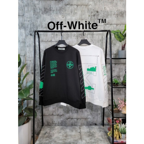 Off-White 오프화이 골든라티오 로고맨투맨