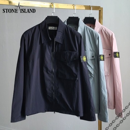 Stone Island 스톤아일랜드 트리플 버튼 윈드자켓