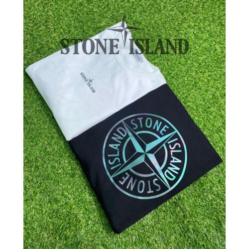 Stone Island 스톤아일랜드 오로라 리플렉티브 와팬 롱 슬리브[세미오버핏]