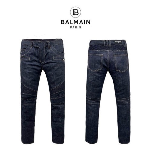 Balmain 발망 진청 바이커 진