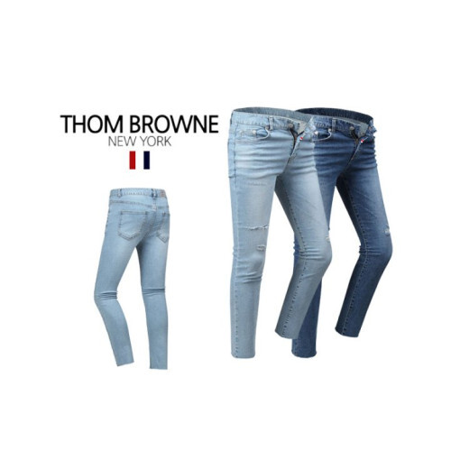 Thom Browne 톰브라운 슬림스트레이트 커팅 데님 청바지