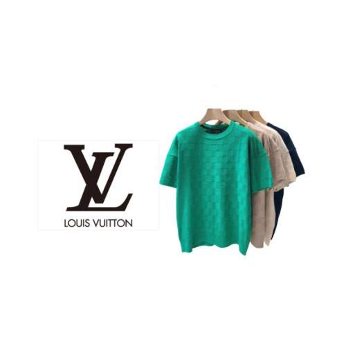 Louis Vuitton 루이비통 다미에 패턴 린넨 니트