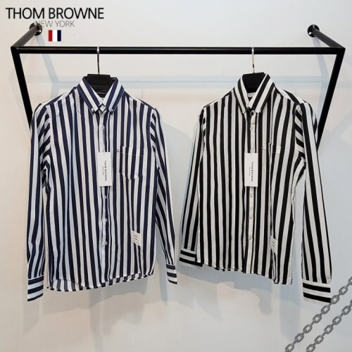 Thom Browne 톰브라운 세로 스트라이프 셔츠