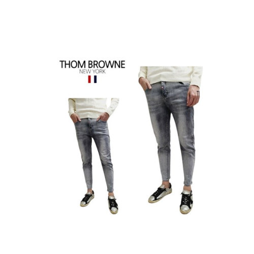 Thom Browne 톰브라운 그레이 9부 청바지