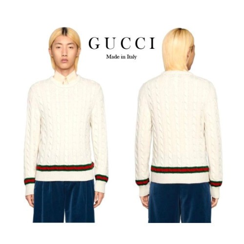 GUCCI 구찌 웹 케이블 (이정재) 니트