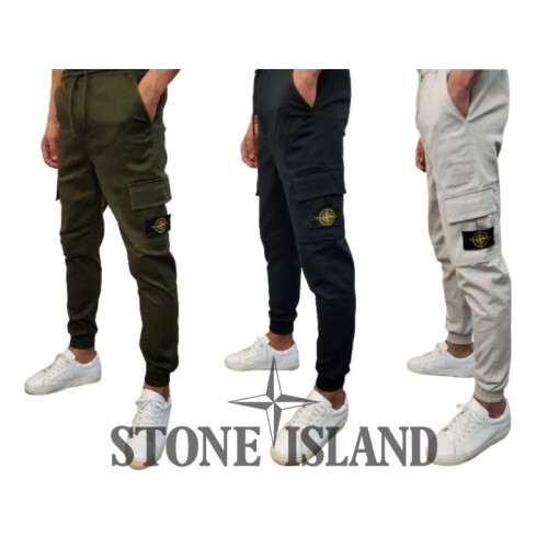 Stone Island 스톤아일랜드 클래식 트윌코튼 카고 스판조거 팬츠[3COLOR] 인생핏 VER.2