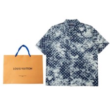 LOUIS VUITTON 루이비통 워싱나염 모노그램 셔츠자켓