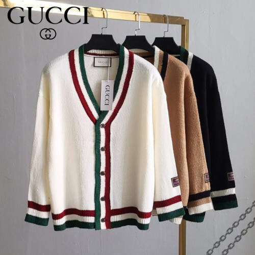 Gucci 구찌 삼선라인 울 가디건