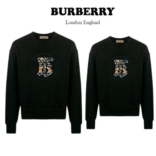 BURBERRY 버버리 TB 보플패치 커플 맨투맨