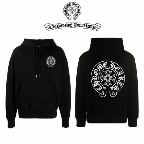 Chrome Hearts 크롬하츠 왕말굽 커플후드 티셔츠