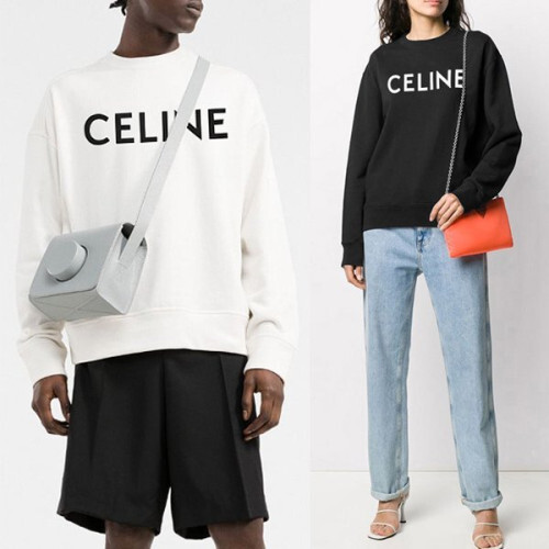 CELINE 셀린느 영문로고 맨투맨